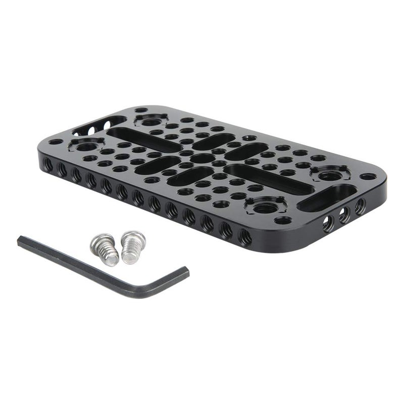 NICEYRIG Camera Cheese Mounting Plate, Universal Top Plate Applicable for URSA Mini 4K, Gimbal Stabilizer, Shoulder Rig System - 031 - Image 1